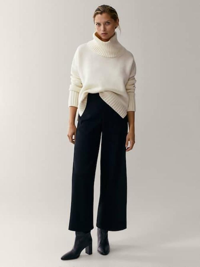 De punto, de Massimo Dutti (59,99 euros).