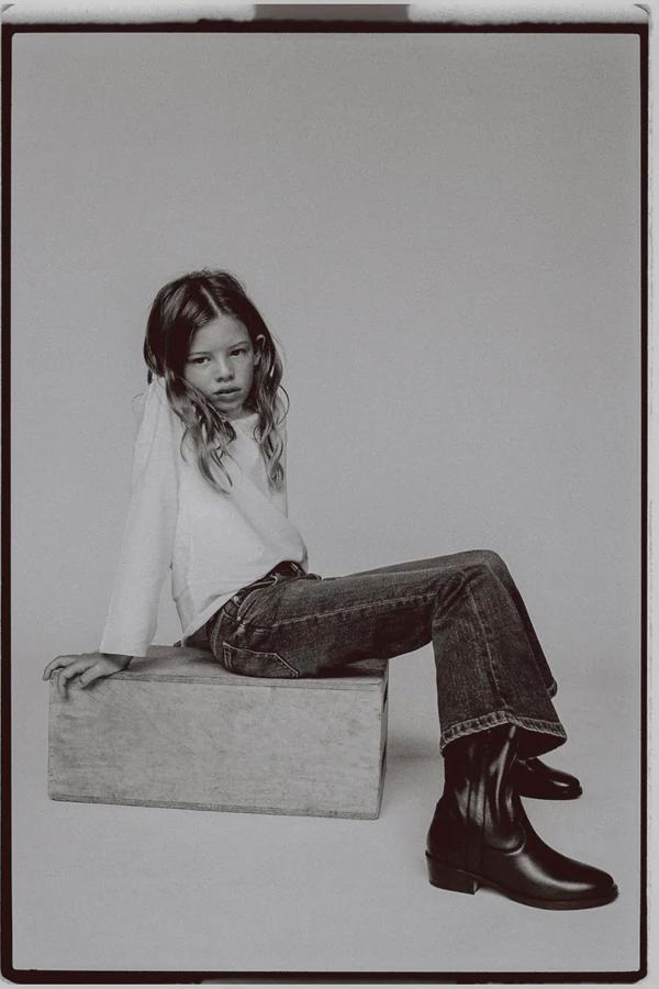 Estos botines cowboy, disponibles hasta la talla 39 (39.95 euros).