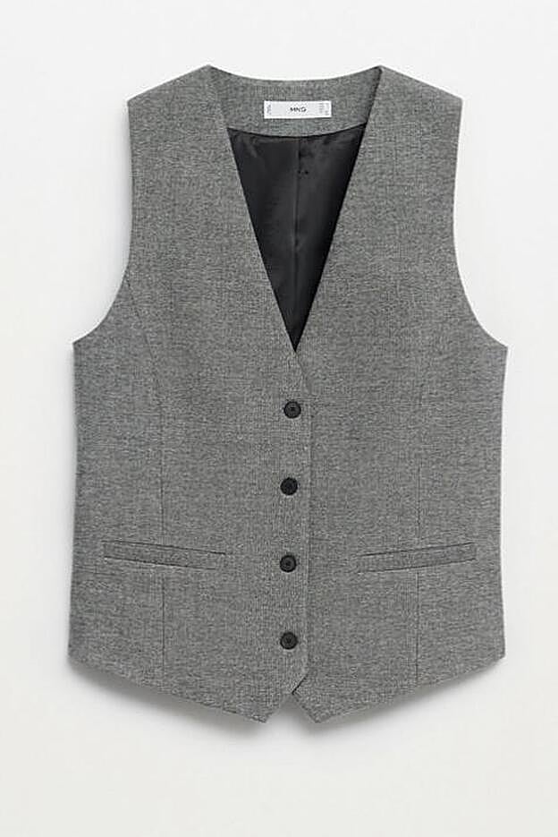 Chaleco fit de Mango (29,99 euros).