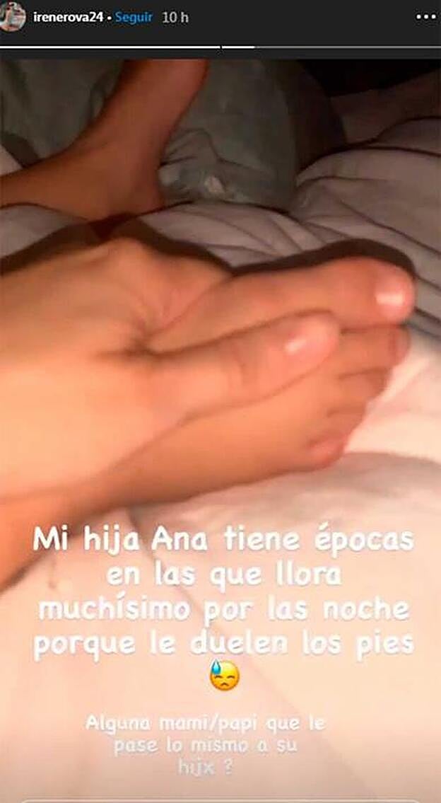 Esta es la imagen compartida por Irene.