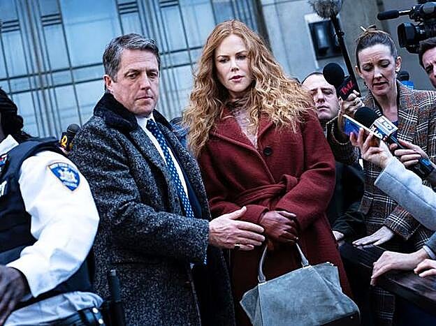 Grant y Kidman en otro momento de 'The Undoing'.