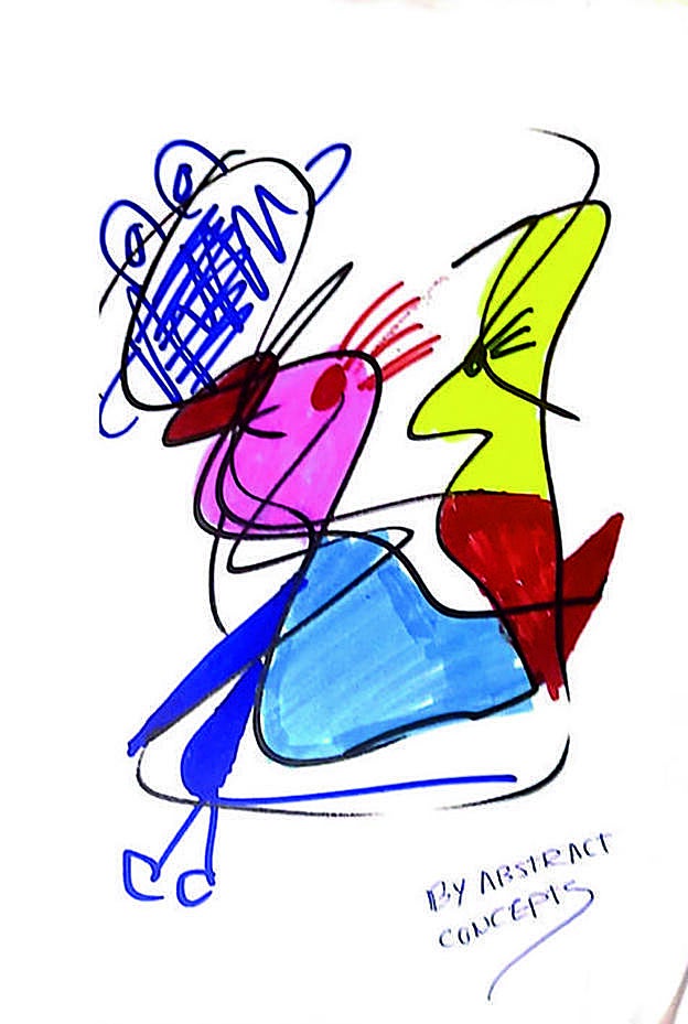 Una de las obras de Duarte Falcó creadas bajo el sello The abstract Concept.