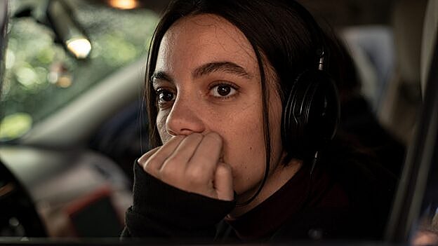 La actriz Vicky Luengo en una escena de Antidisturbios