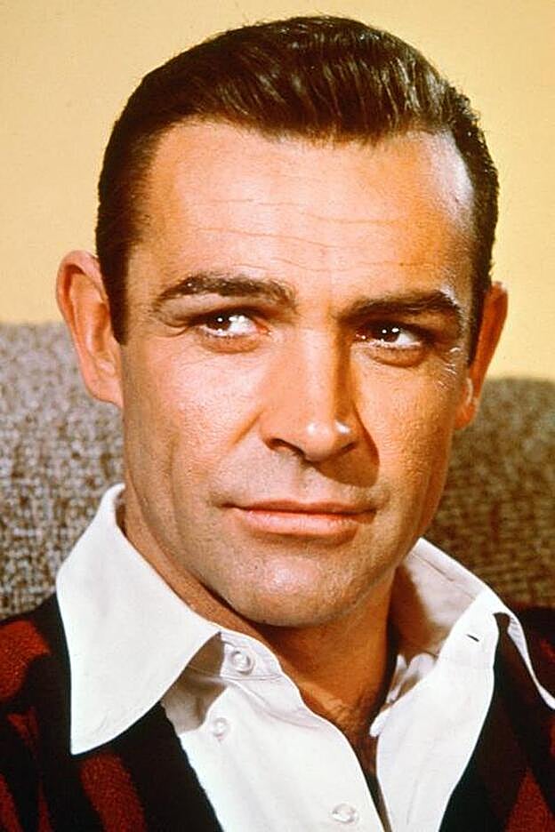 Sean Connery en 1960, dos años antes de estrenarse como el primer James Bond de la saga.