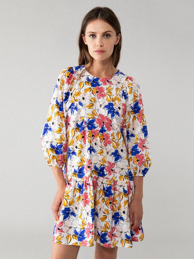 Mini vestido de Lefties, (11,19 euros).