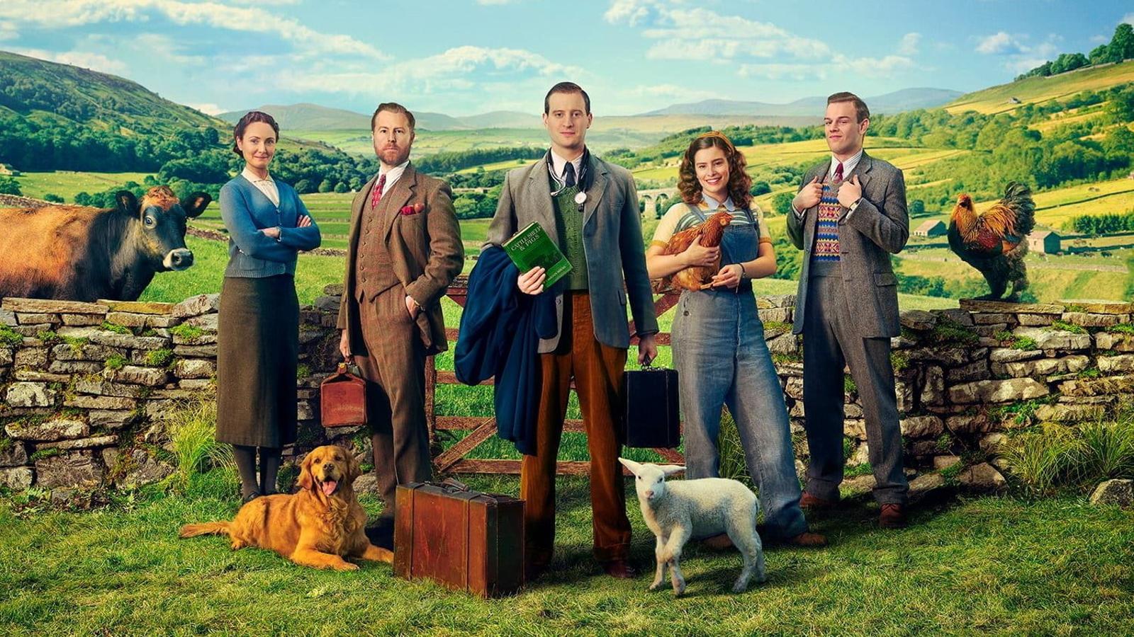 Todas las criaturas grandes y pequeñas. Temporada 1. Filmin. 3 de noviembre.Conocida por ser la heredera directa de “Los Durrell”, esta producción que adapta los célebres libros del veterinario y escritor James Herriot es una de las series europeas de la temporada y narra las aventuras de un trío de cirujanos veterinarios que trabajan en los valles de York, y que nos prescriben la mejor inyección de moral para este gris 2020.