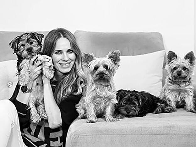 Los perros de Vanesa fueron su gran apoyo cuando sufrió Covid19.