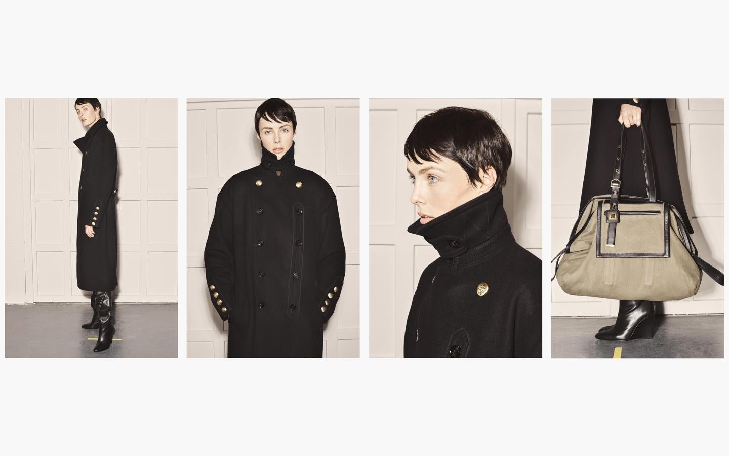 El abrigo de la nueva colección SRPLS de Zara cuesta 149 euros, y las botas, 159 euros.