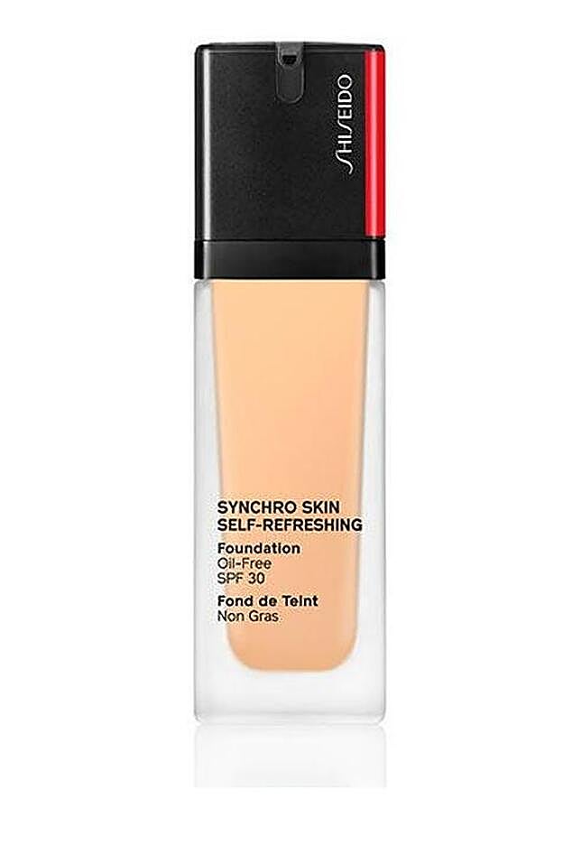 Fondo de maquillaje Synchro Skin Self-Refreshing Foundation de Shiseido.