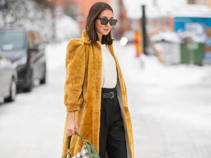 Fotos: Abrigo de pelo, la tendencia más invernal que no puede faltar en tu armario