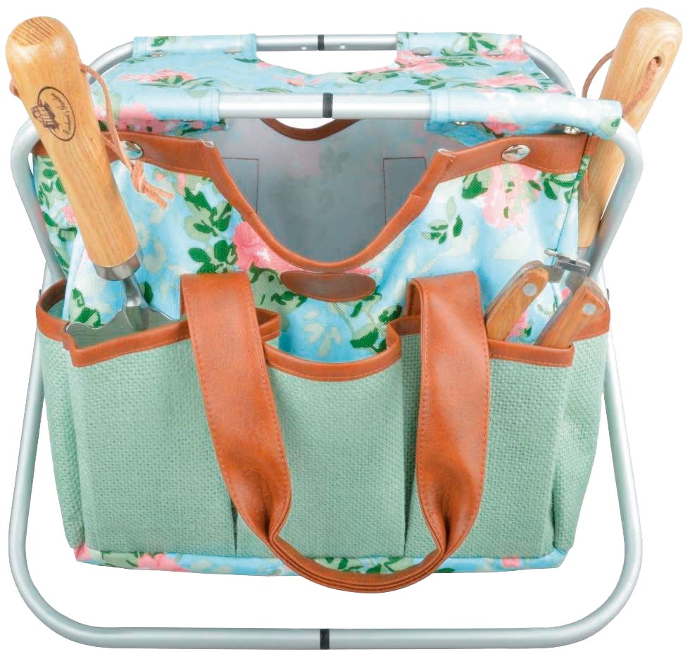 Silla y kit de jardinería de Esschert Design (30,69 €) en bloomling.com.