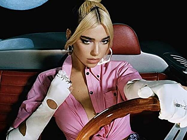 Portada del disco Future Nostalgia, de Dua Lipa