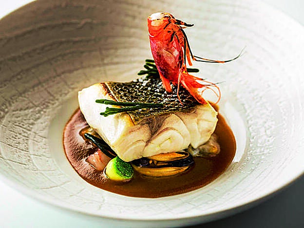 Plato del restautante Massana.