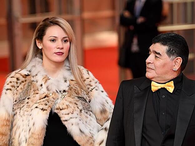 El Diego junto a Oliva, con quien tuvo una más que polémica relación de casi una década.