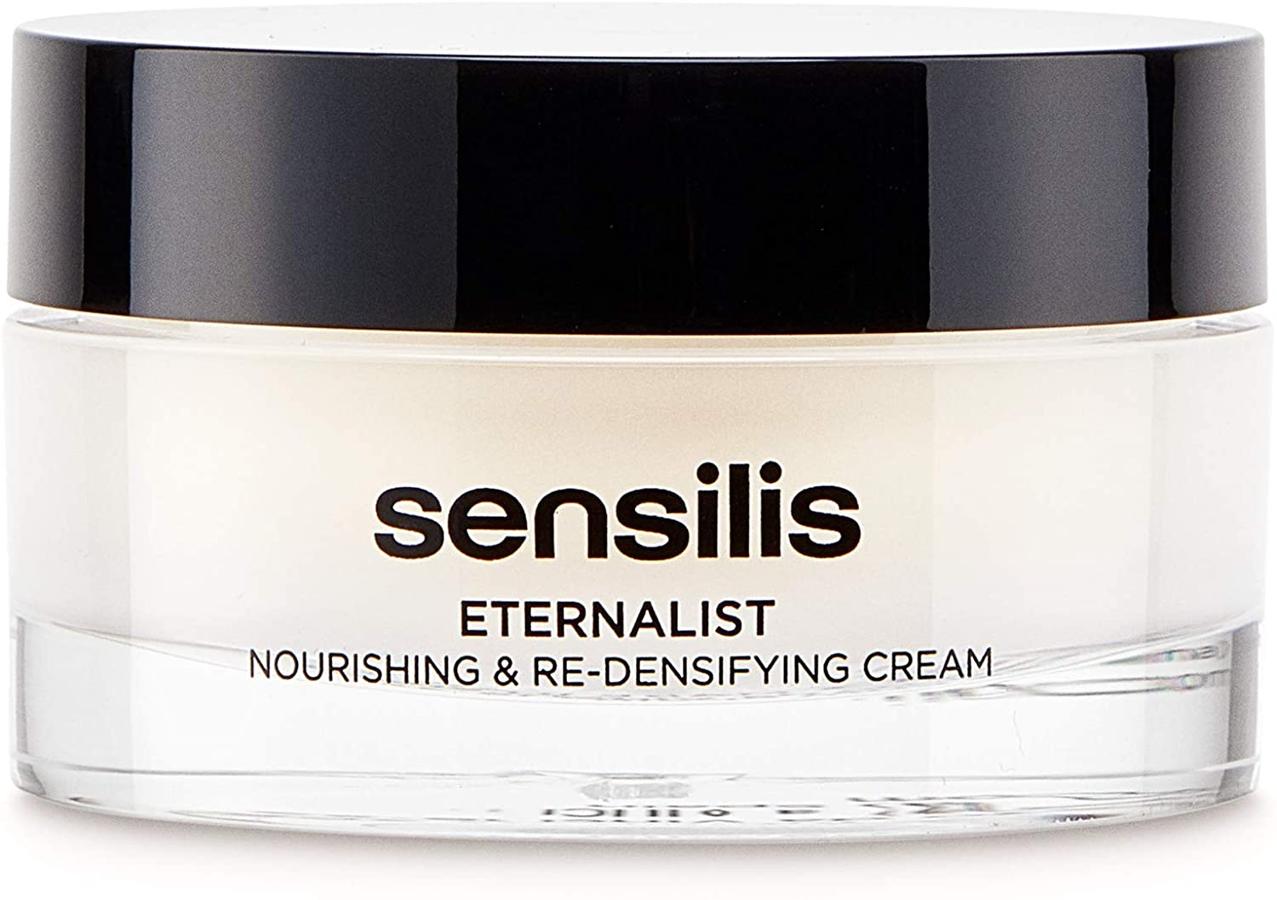 Empezamos la gran fiesta de las rebajas de 2020 con este excelente cóctel de vitaminas y extracto de olivo para revitalizar tu piel e incrementar su tersura y luminosidad. Hablamos de la crema facial hidratante Sensilis Eternalist, elaborada sin parabenos y con una eficacia demostrada de hasta un 40% en la reducción de las arrugas y marcas de edad. Si la quieres,  en Amazon es tuya por sólo 27,17 euros , lo que supone un 34% de descuento respecto a su precio original.