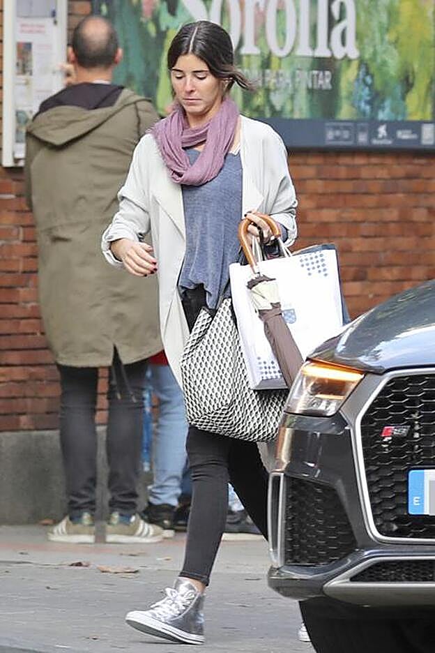 Belén Corsini por las calles de Madrid, Gtres.