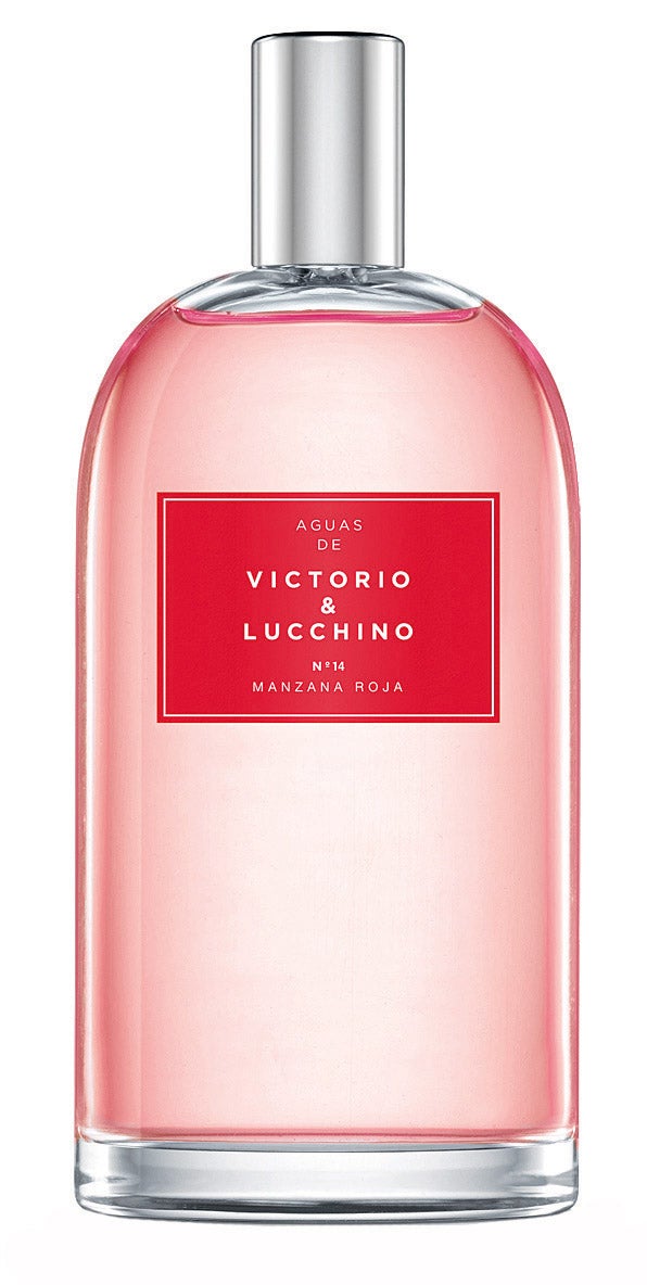 VICTORIO & LUCCHINO. Agua de Manzana Roja (10,95 €). La aterciopelada frambuesa ensalza las refrescantes y tentadoras notas de la manzana.