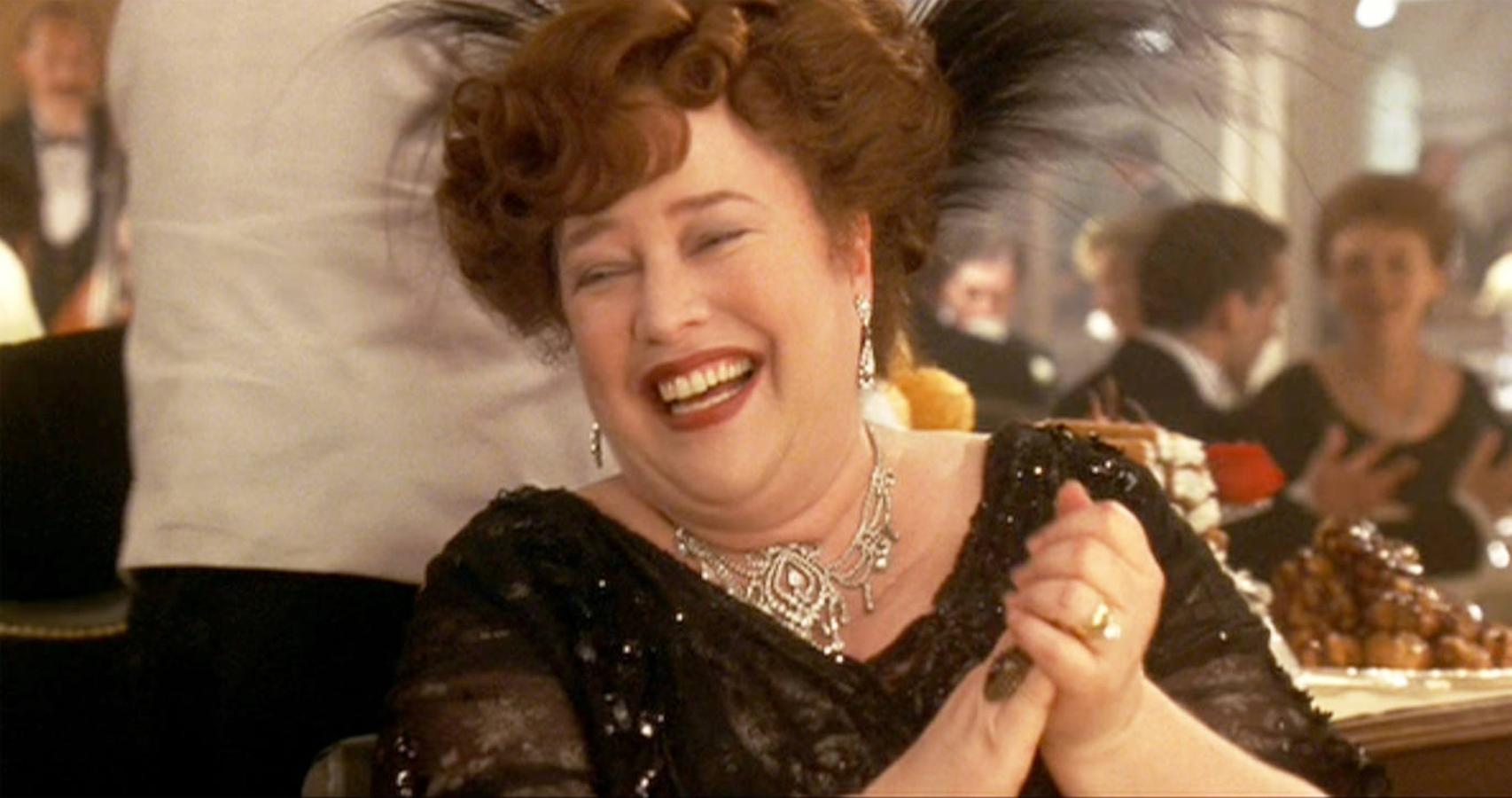 Kathy Bates dio vida a la superviviente Margaret "Molly" Brown.