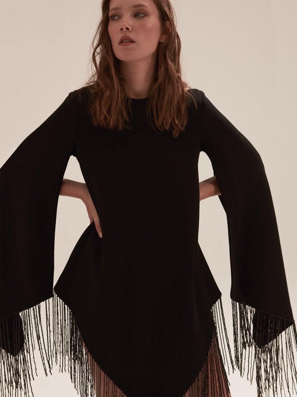 Minivestido asimétrico de Pertegaz.