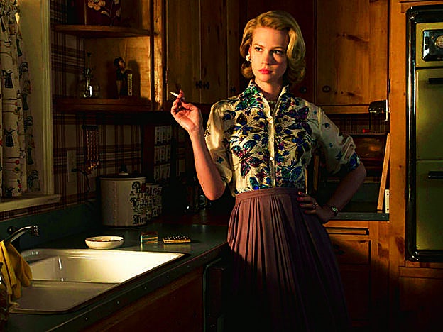 Betty Drapper en Mad Men.