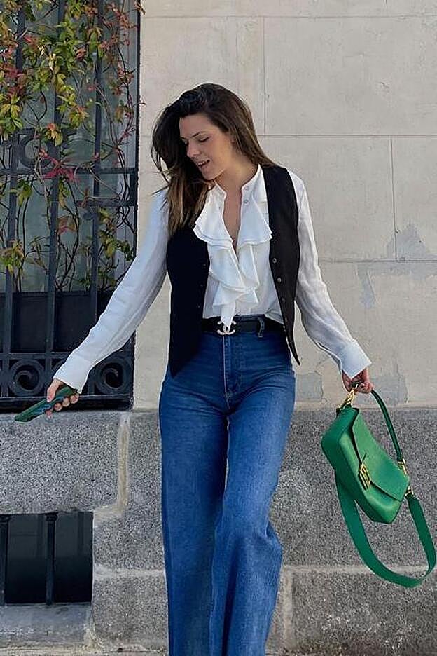 El look de Laura Matamoros.