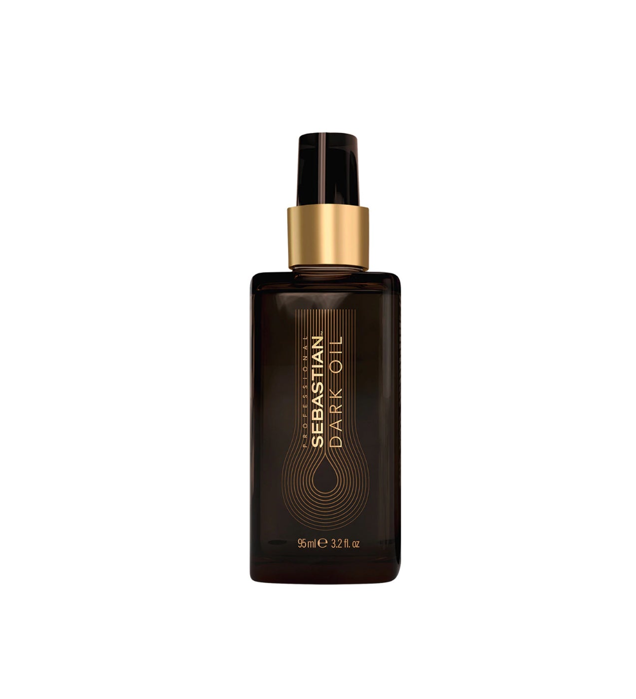 Su cóctel de aceites (madera de cedro, sándalo y argán) suaviza el cabello, proporciona más volumen y aporta fijación suave. Se usa sobre el pelo seco o húmedo, de medios a puntas.  Dark Oil de Sebastian Professional  (34,90 €).