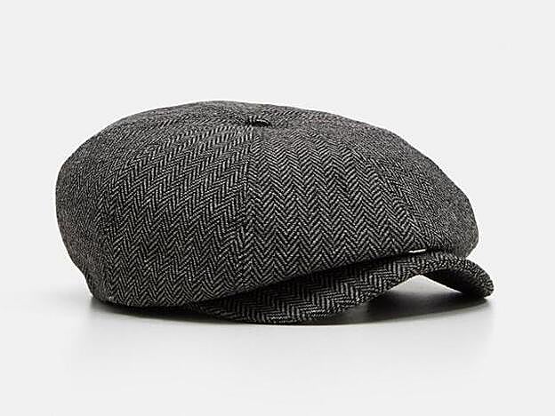 Gorro Brood Snap Cap, de Zalando. Estampado de espiga. Precio actual: 38,95 euros.