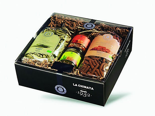 Box de pasta al pesto (20,05 €) de La Chinata.