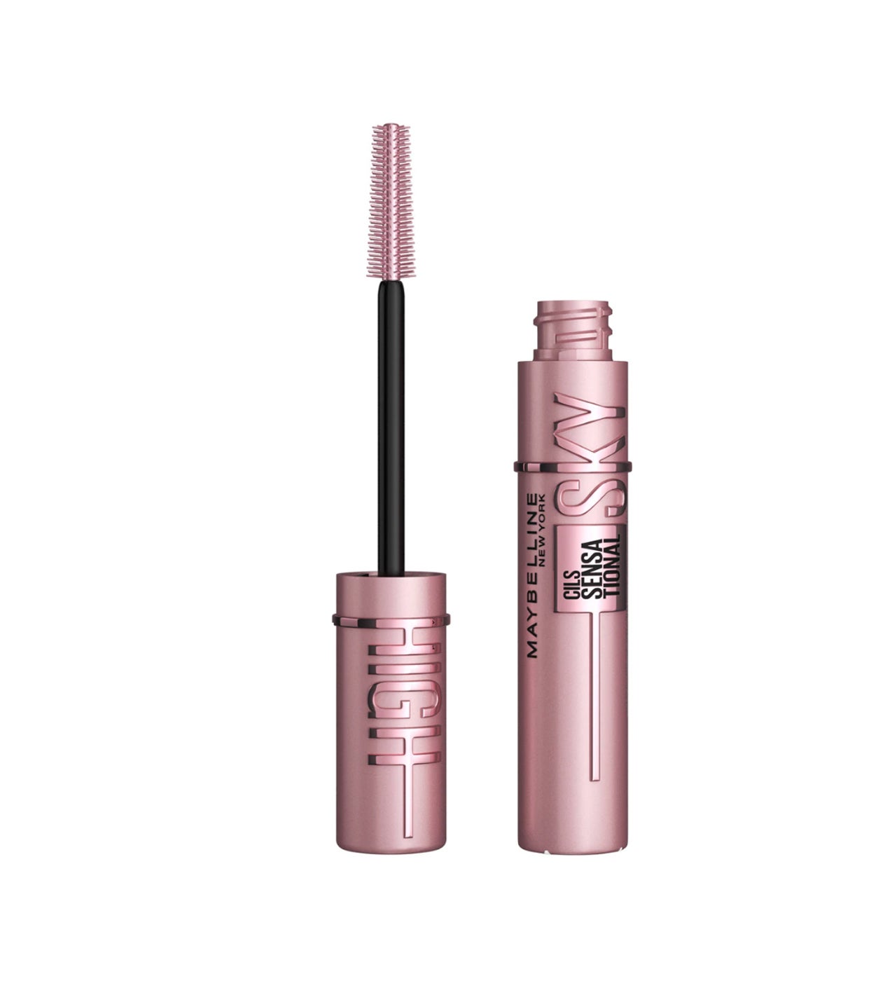 Su innovador cepillo flexible de forma cónica alcanza hasta las pestañas más cortas permitiendo repartir la misma cantidad de fórmula en todas ellas. Además, su fórmula infusionada con extracto de bambú permite una aplicación fácil, ligera y sin grumos.  Longitud sin límites y un volumen redefinido. Lash Sensational Sky High de Maybelline NY  (12,95 €).