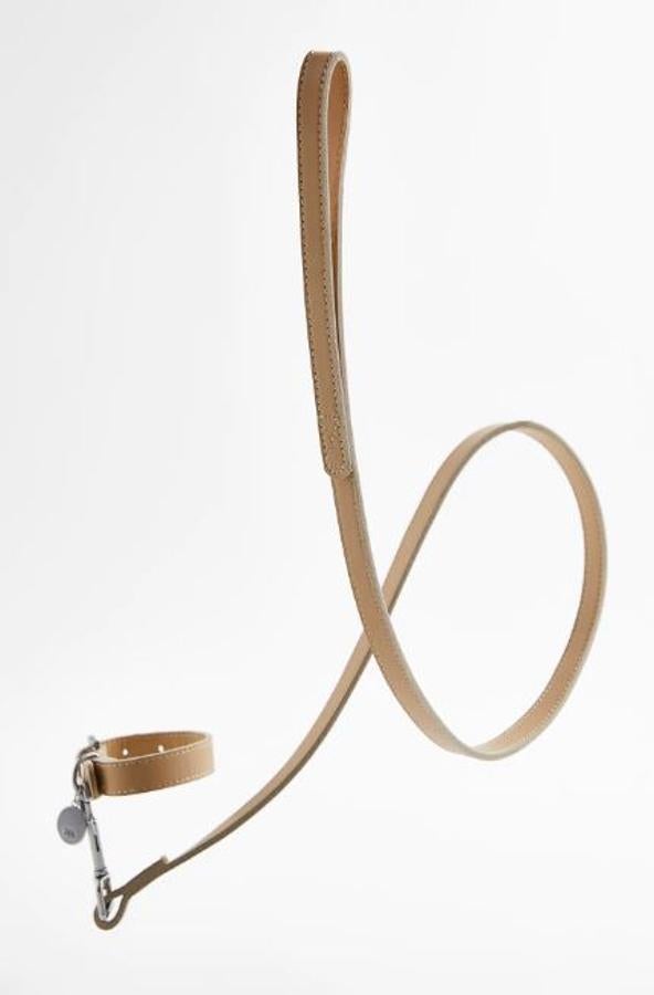 Correa de piel marrón (19,95 euros).