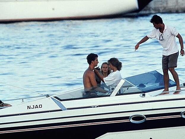 Isabel Sartorius y el entonces príncipe de Aturias, Gtres.