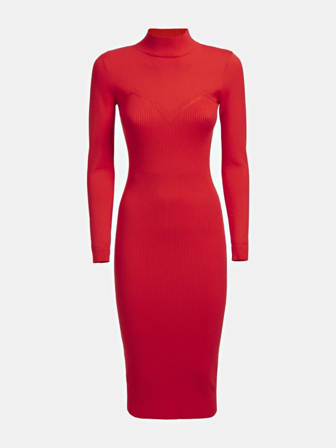 De punto ajustado y manga larga, de Guess (90 euros).