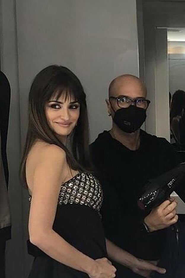 Penélope CRuz no ha posado en la alfombra roja de los Premios Goya 2021.