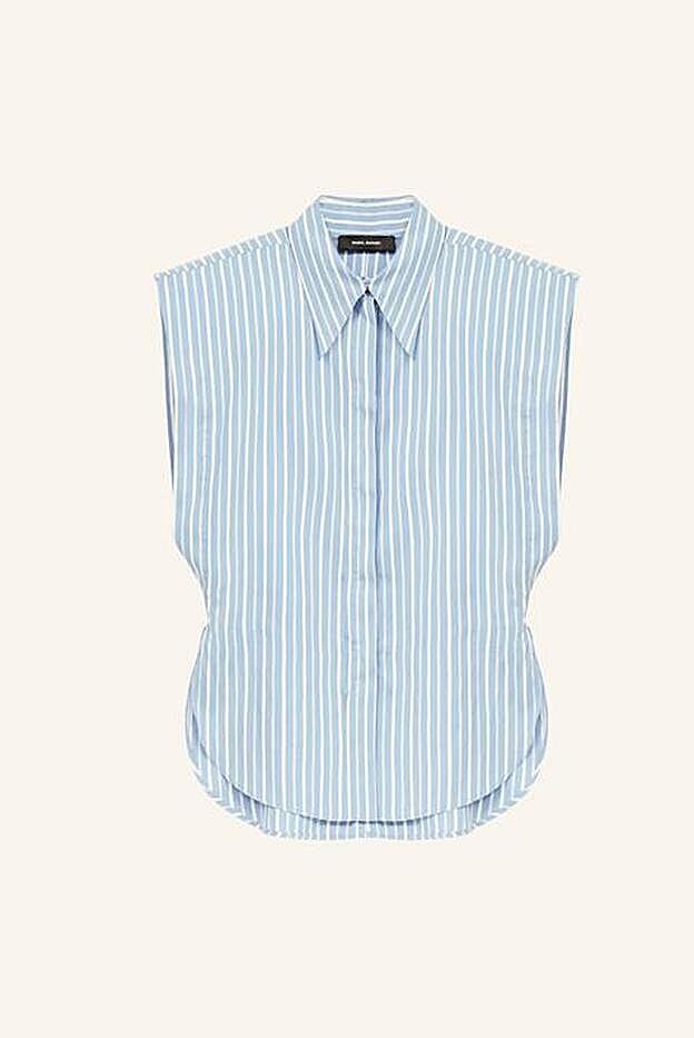 La camisa con hombreras de Isabel Marant que ha llevado Elsa Pataky.