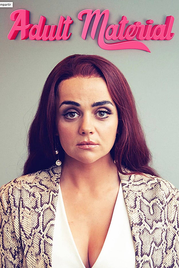 Hayley Squires interpreta a la actriz porno Jolene Dollar en 'Adult Material'.