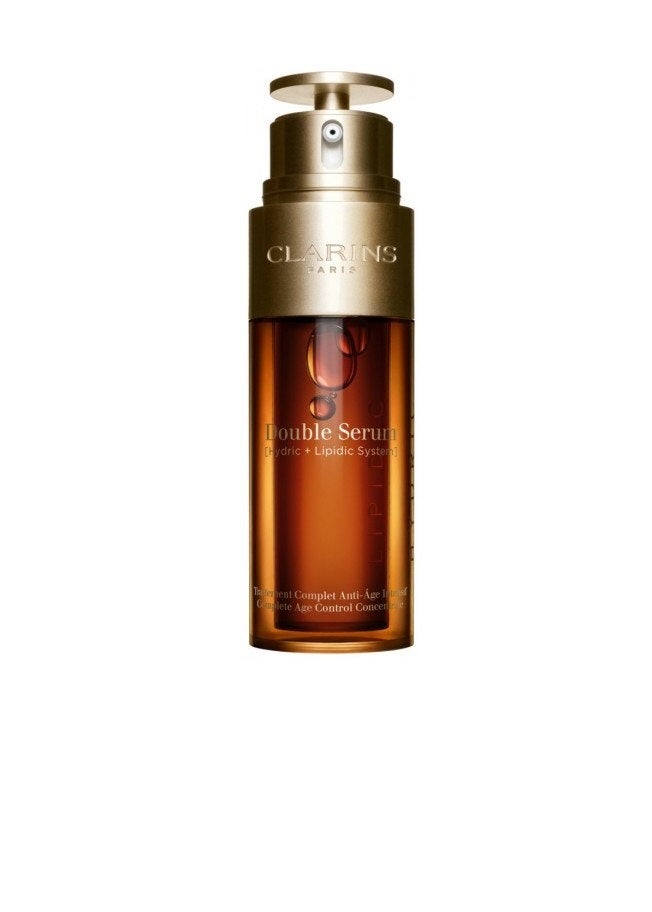 Double Serum de Clarins. Rebajado de 91,75 euros a 44,40 euros en Primor. Uno de los sérums más vendidos de España que frenan eficazmente el envejecimiento gracias a su poderosa fórmula con 20 extractos de plantas diferentes.