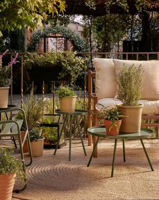 Esta alfombra de yute, perfecta para exteriores, cuesta 179 euros en H&M Home.