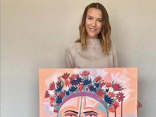 Anna Barrachina, la hija secreta de Álvaro Muñoz Escassi que llegó desde Alemania para vender arte en nuestro país