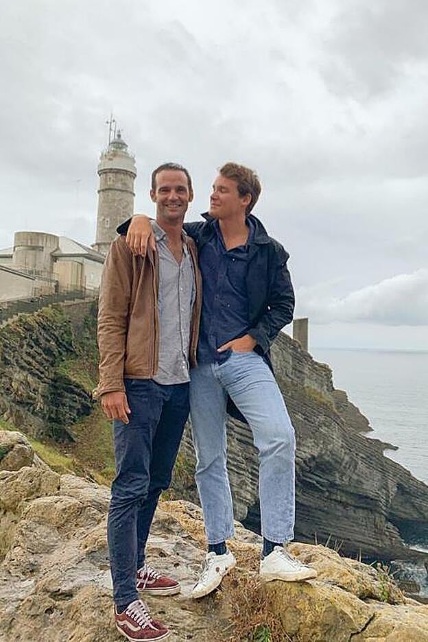 La pareja llevaba cinco años junta y se mostraban muy unidos