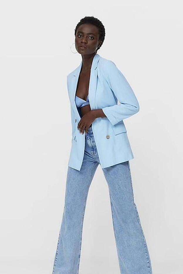 La blazer rústica es perfecta si buscas un estilo desenfadado