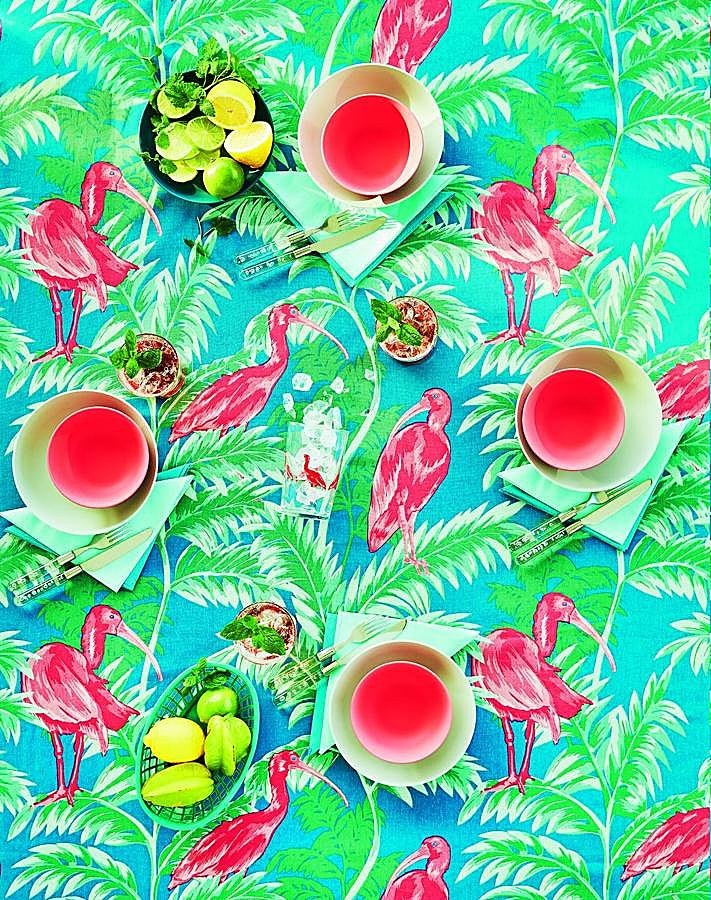 Mantel y set de picnic Sommarliv de Ikea.