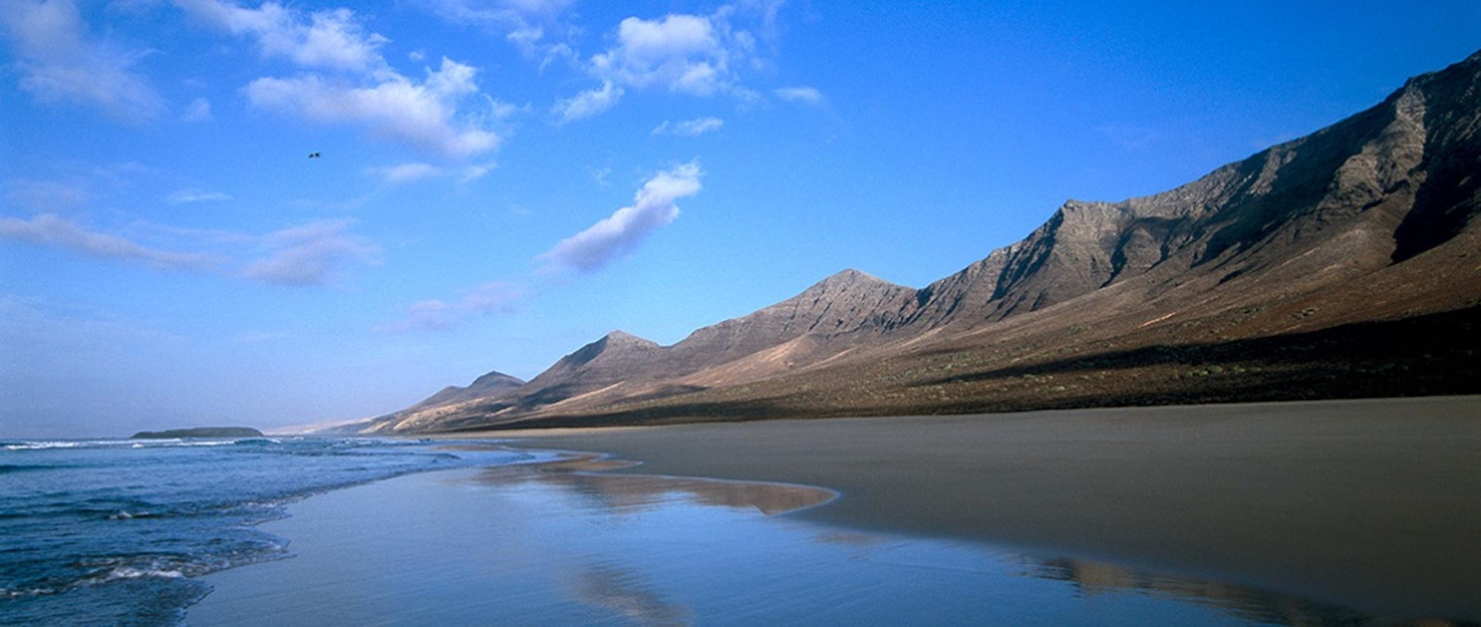 Playa de Cofete, Parque Natural de Jandia, Fuerteventura (Islas Canarias).