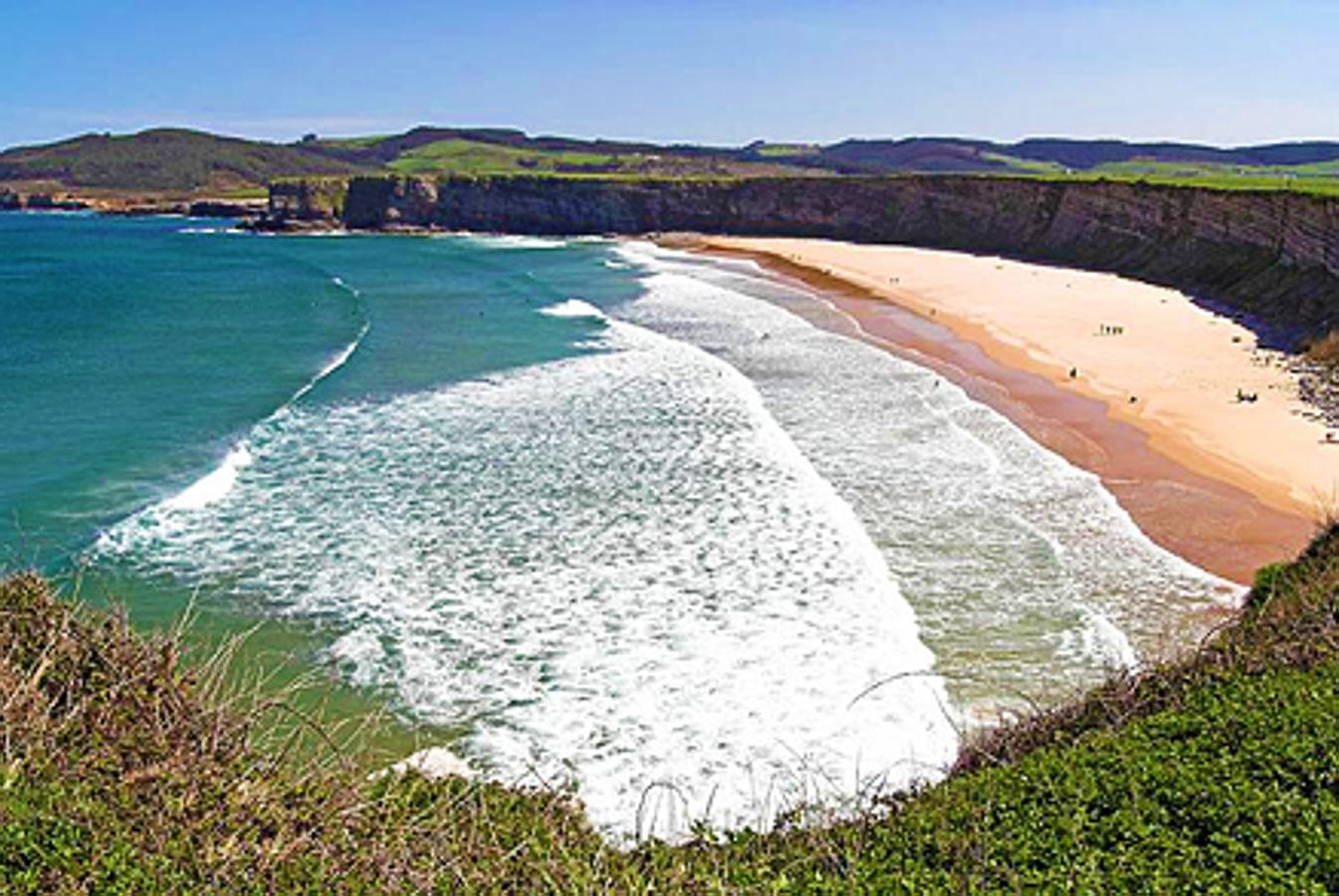 Playa de Langre, Cantabria.