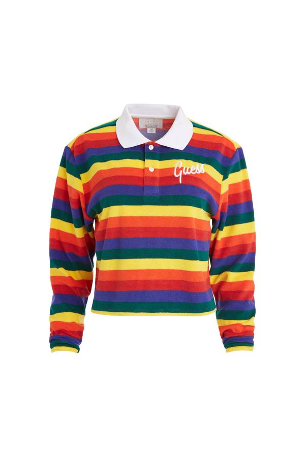 Polo de algodón estampado, de GUESS x FriendsWithYou