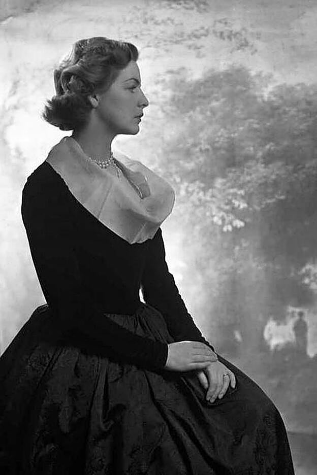 Deborah Mitford, una de las seis hermanas Mitford.