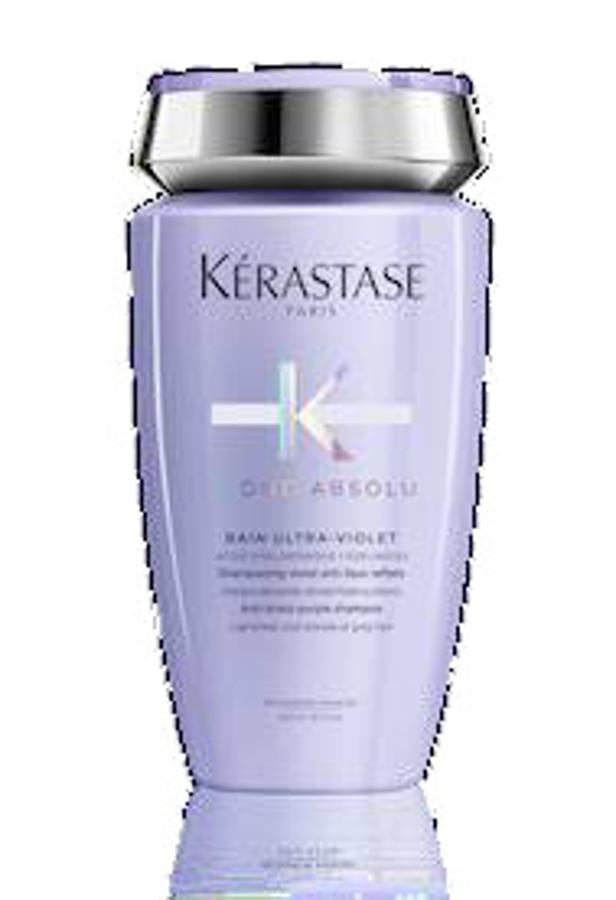 Rico en agentes neutralizadores, elimina de forma instantánea los reflejos amarillos, por lo que es perfecto para los rubios fríos y cabellos grises. En su fórmula, contamos con una combinación enriquecida con ácido hialurónico y flor de Edelweiss, que potencia la luminosidad del rubio mientras nutre intensamente la fibra. (24,50 euros)