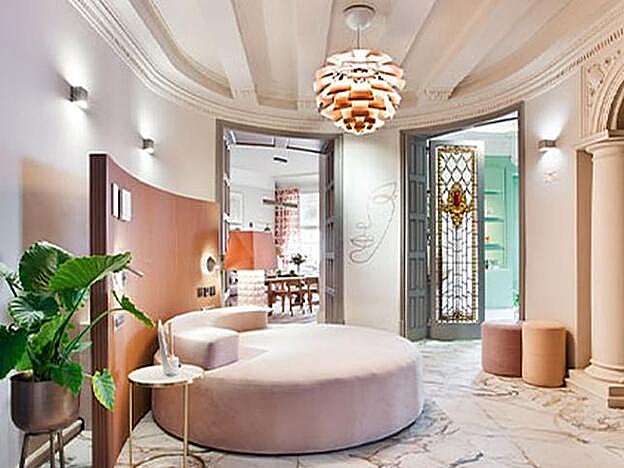 Espacio ideado por la interiorista Cristina Amigo.