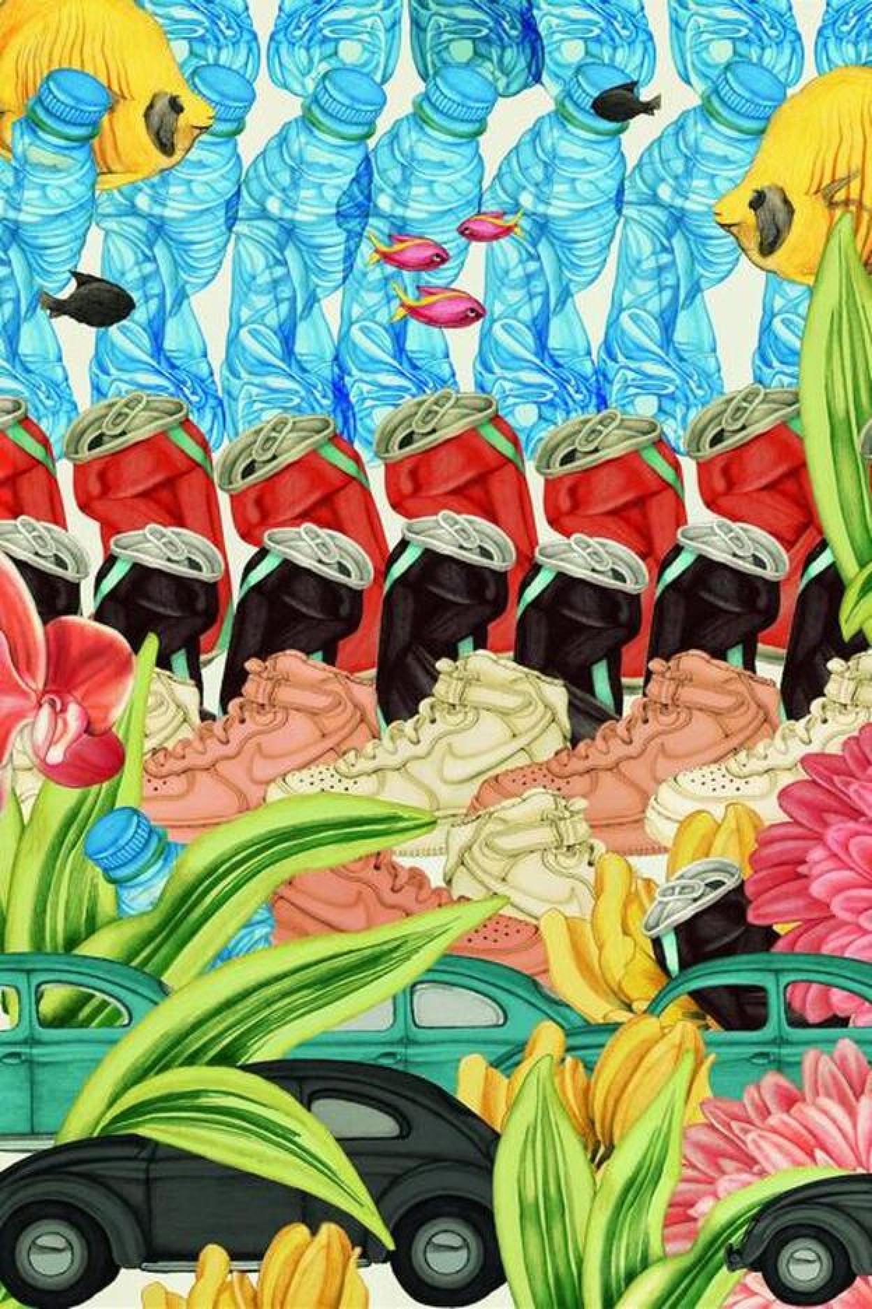 Pincha en la foto para ver los vestidos, blusas, joyas y complementos de la nueva colección sostenible y artesana de H&M