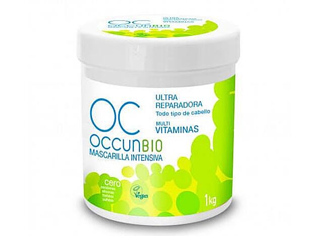 La Mascarilla Multivitaminas de Occun es atpa para todo tipo de cabellos