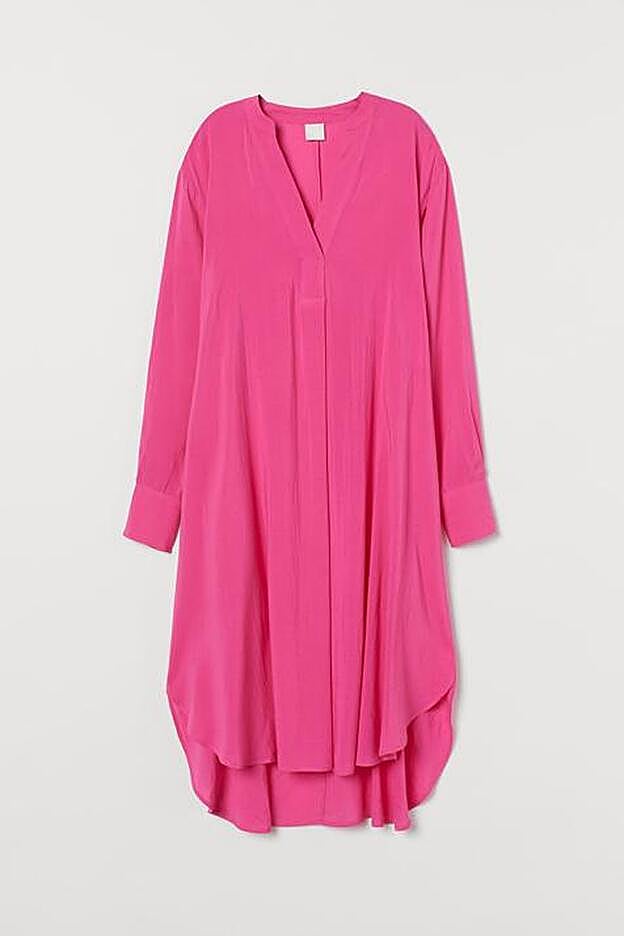Vestido de Lyocell, 24.95 euros en H&M.